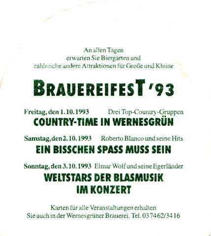 steinberg v-sn wernes 2eck 3b (205-brauereifest 93-schwarz) 